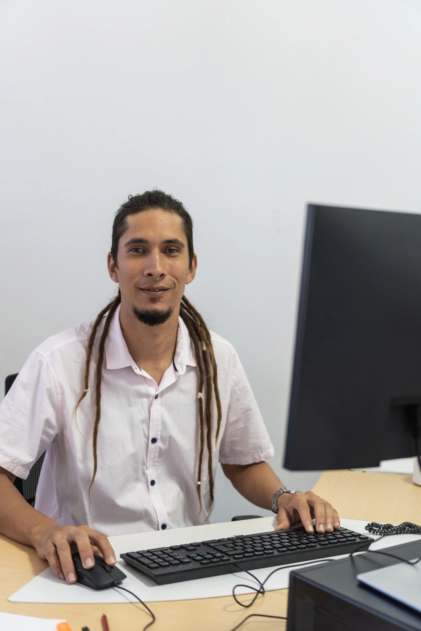 Portrait of device setup specialist
