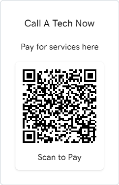 Payment QR code for remote tech support